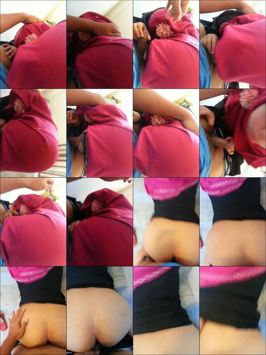 Bokep Indo Jilbab Blowjob Doggy di Tangga